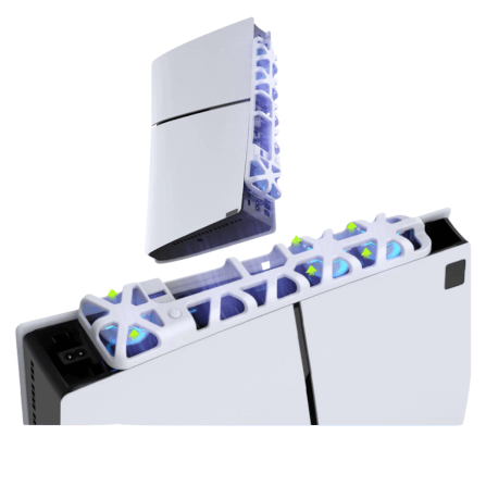 พัดลมระบายความร้อน DOBE TP5-3538 สำหรับ PLAYSTATION 5 SLIM สีขาว_7